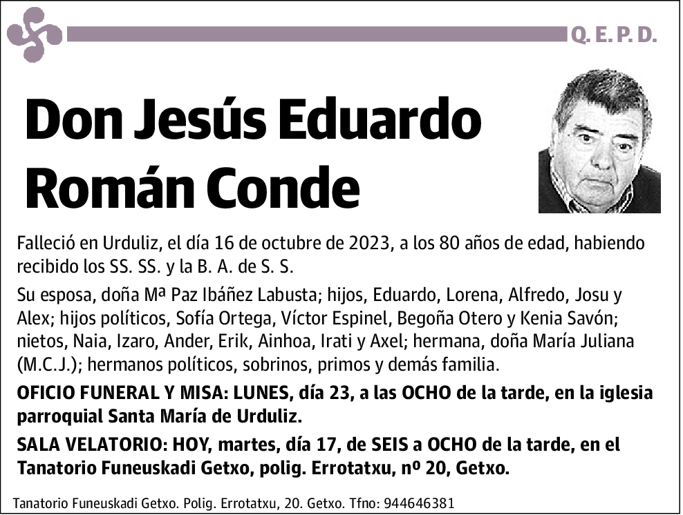 Jesús Eduardo Román Conde