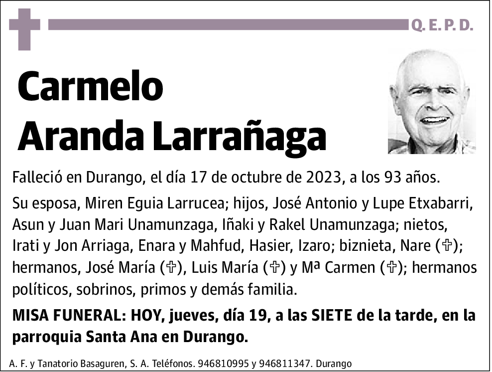 Carmelo Aranda Larrañaga