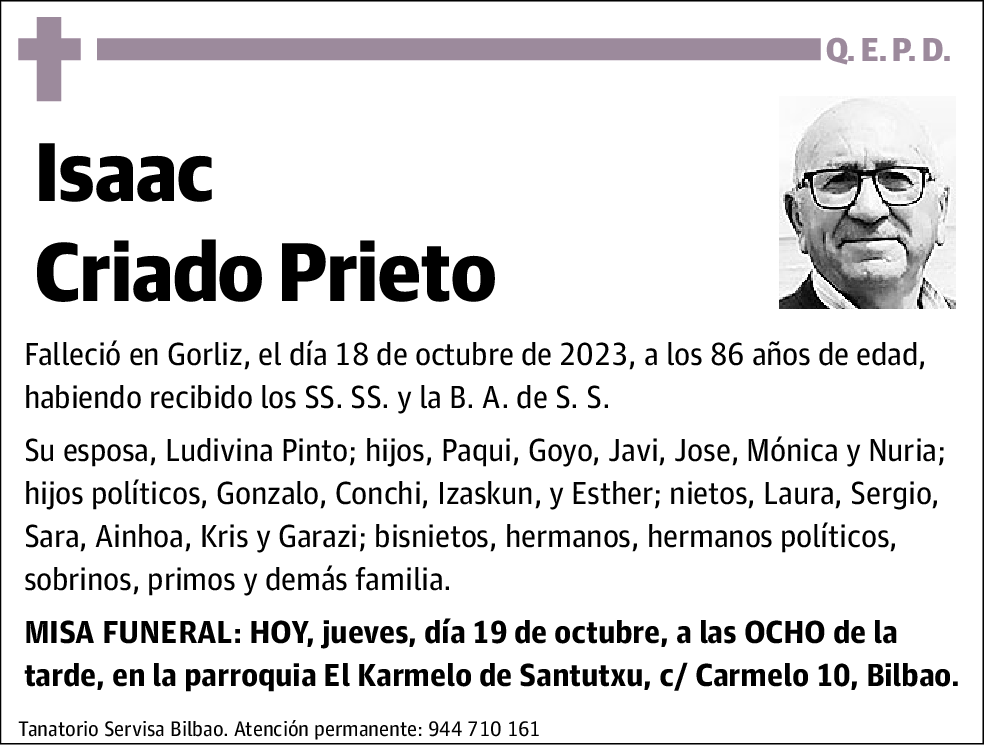 Isaac Criado Prieto