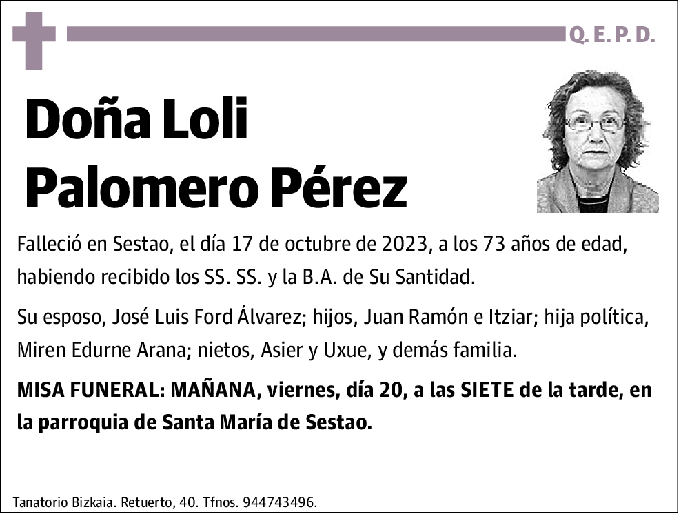 Loli Palomero Perez