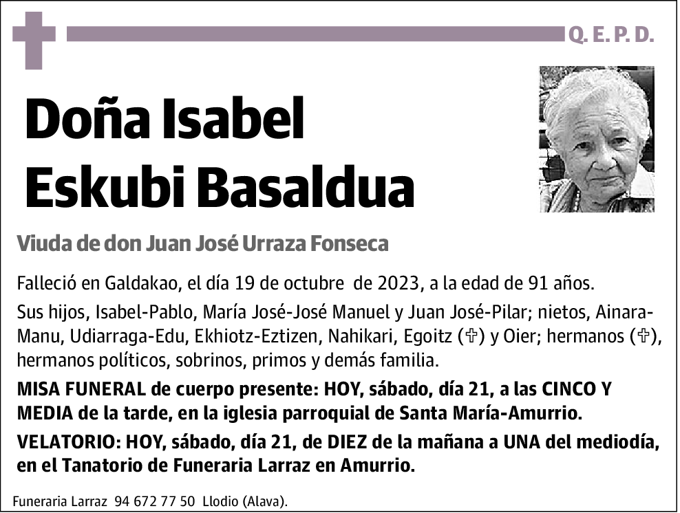 Isabel Eskubi Basaldua