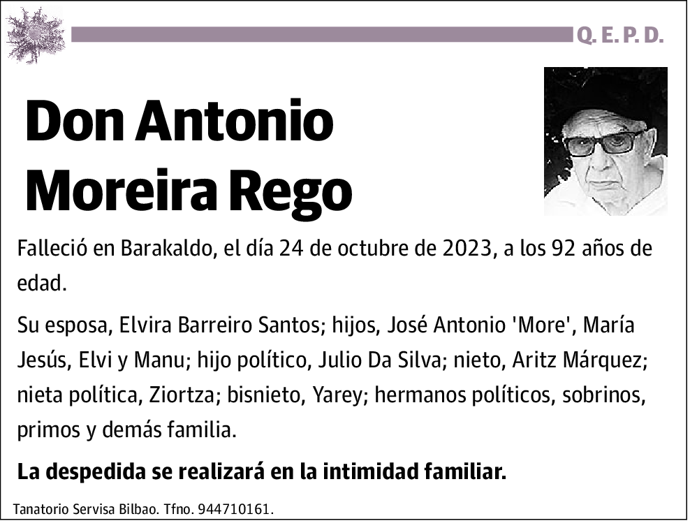 Antonio Moreira Rego