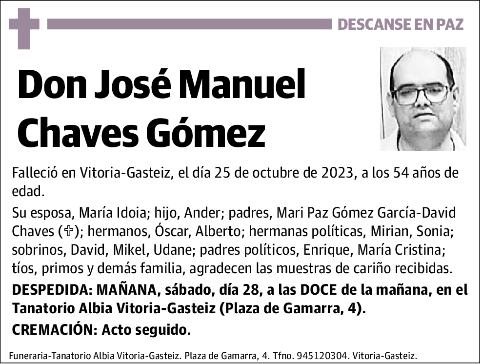 José Manuel Chaves Gómez