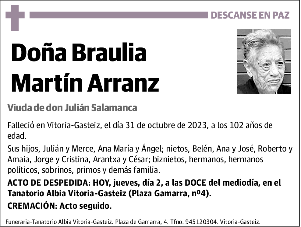 Braulia Martín Arranz