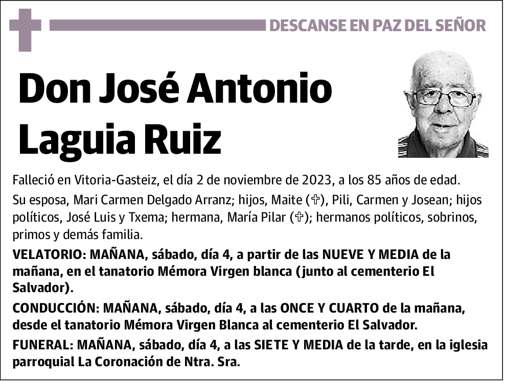 LAGUIA RUIZ,JOSÉ ANTONIO