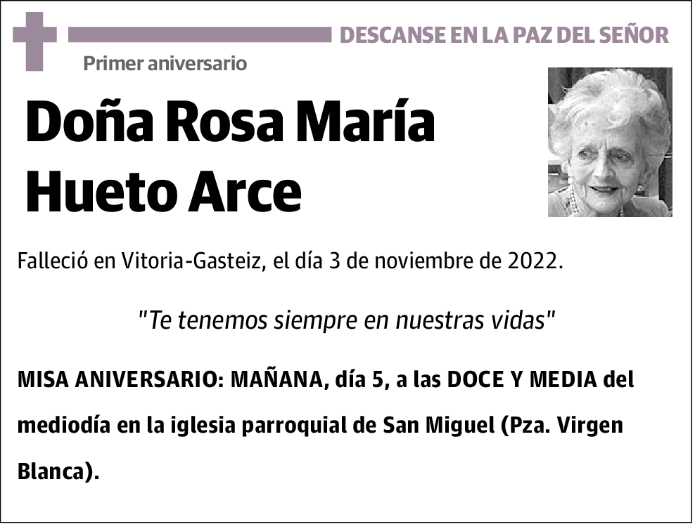 Rosa María Hueto Arce