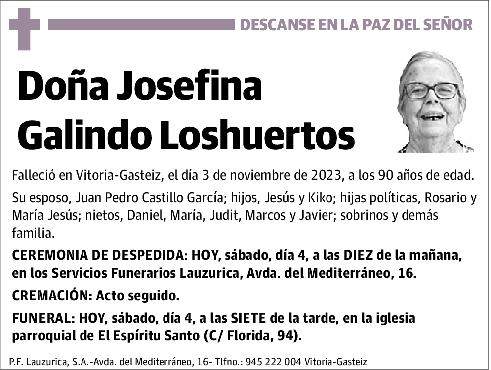 Josefina Galindo Loshuertos