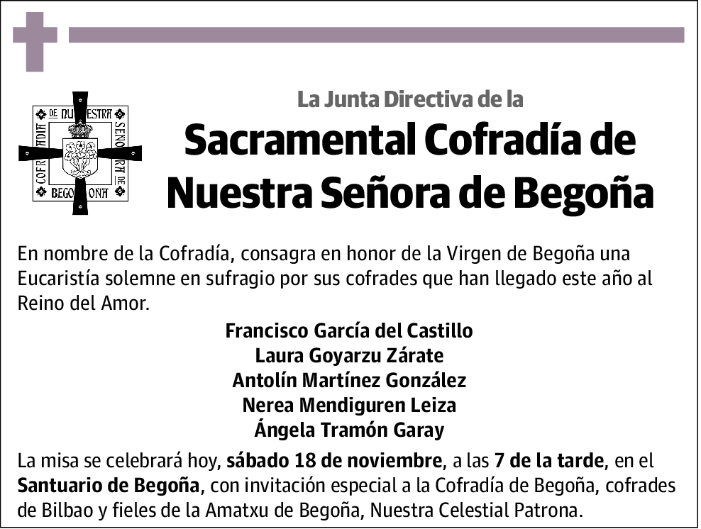 Cofradía de Begoña