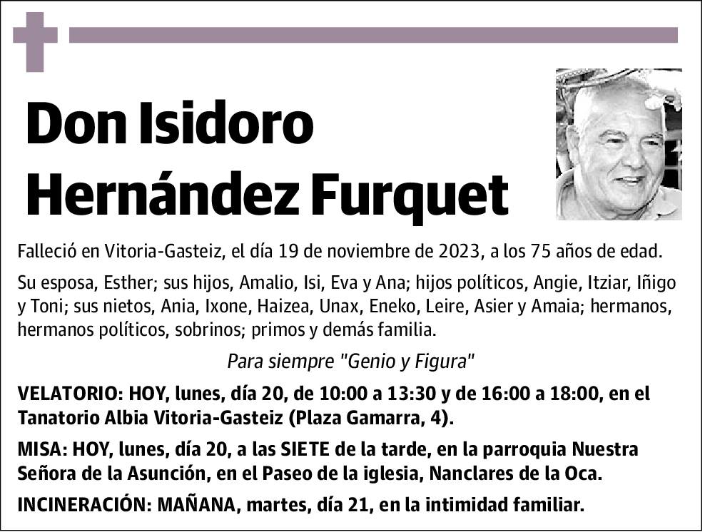 Isidoro Hernández Furquet