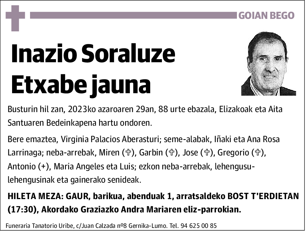 Inazio Soraluze Etxabe