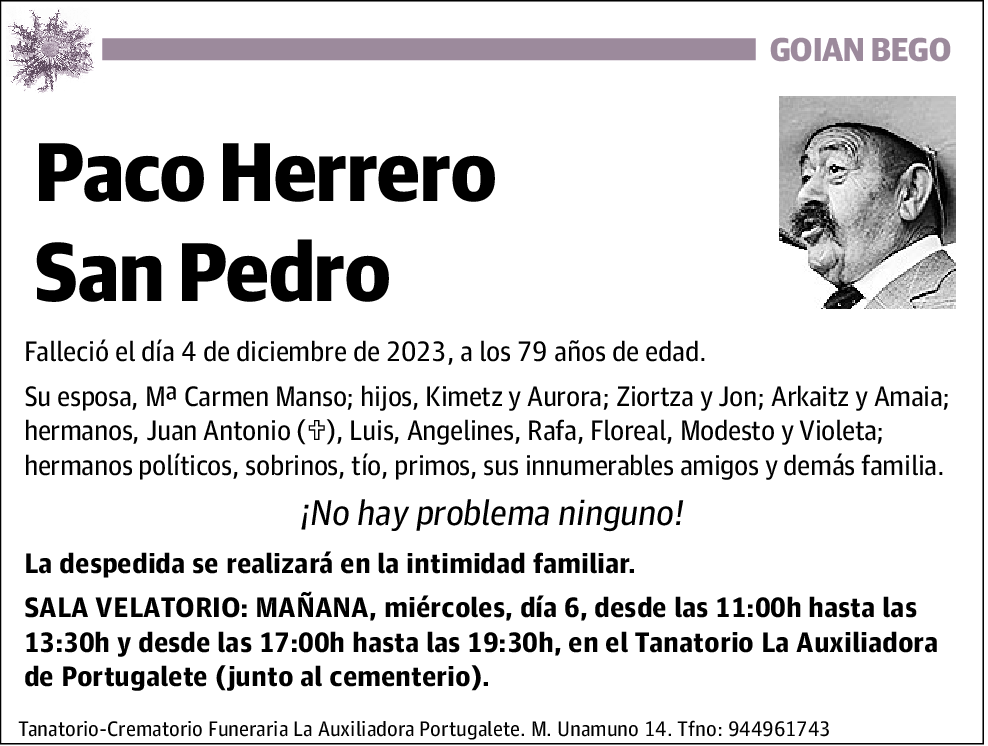 Paco Herrero San Pedro