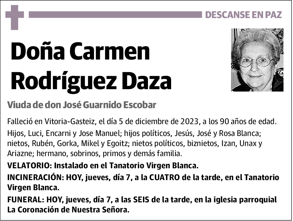 Carmen Rodríguez Daza