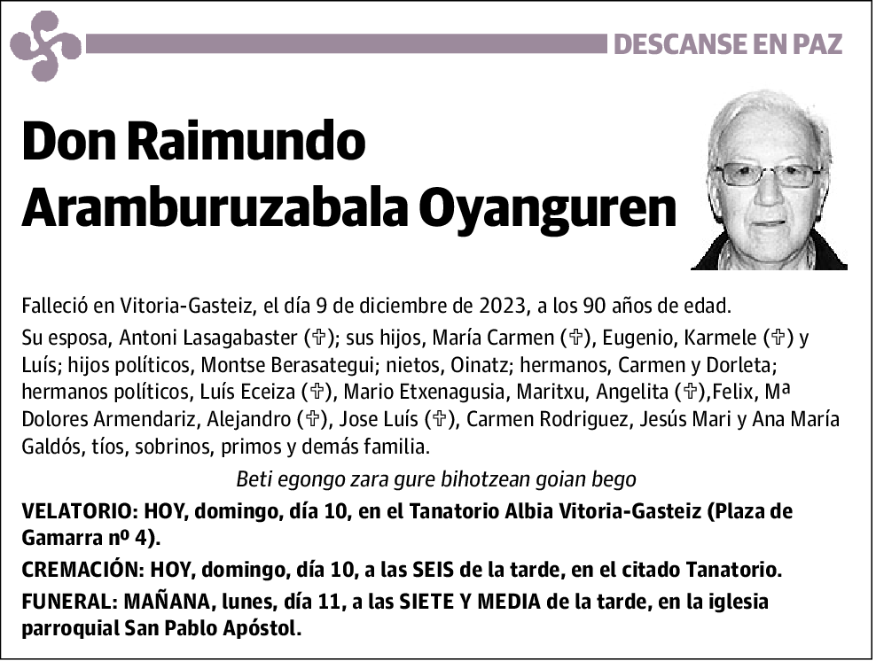 Raymundo Aramburuzabala Oyanguren