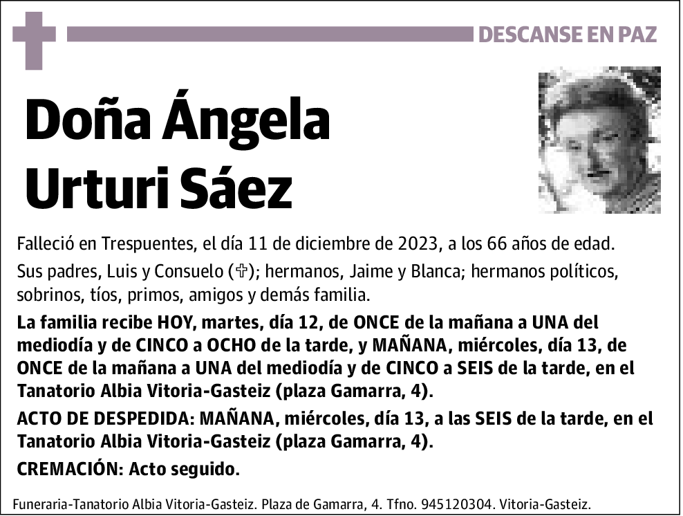 Ángela Urturi Sáez