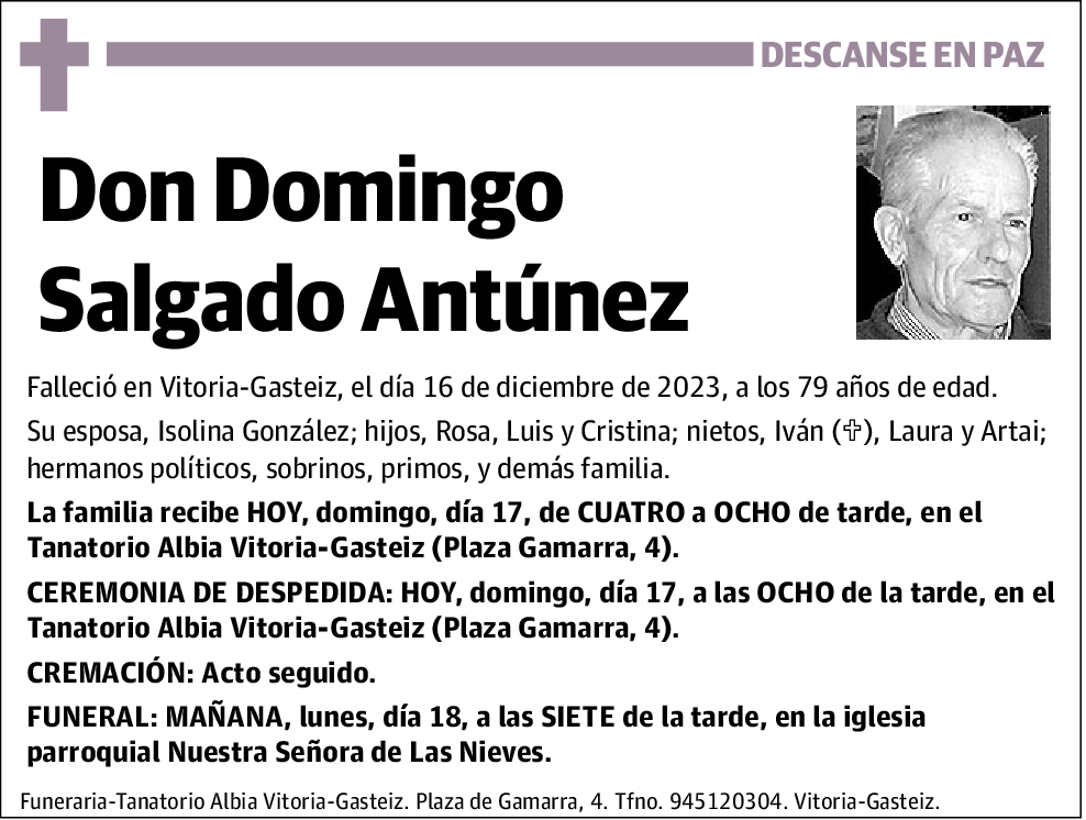 Domingo Salgado Antúnez