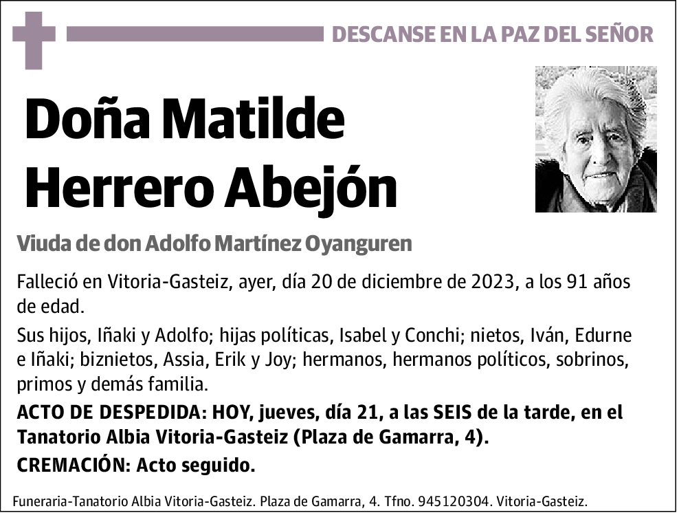 Matilde Herrero Abejón