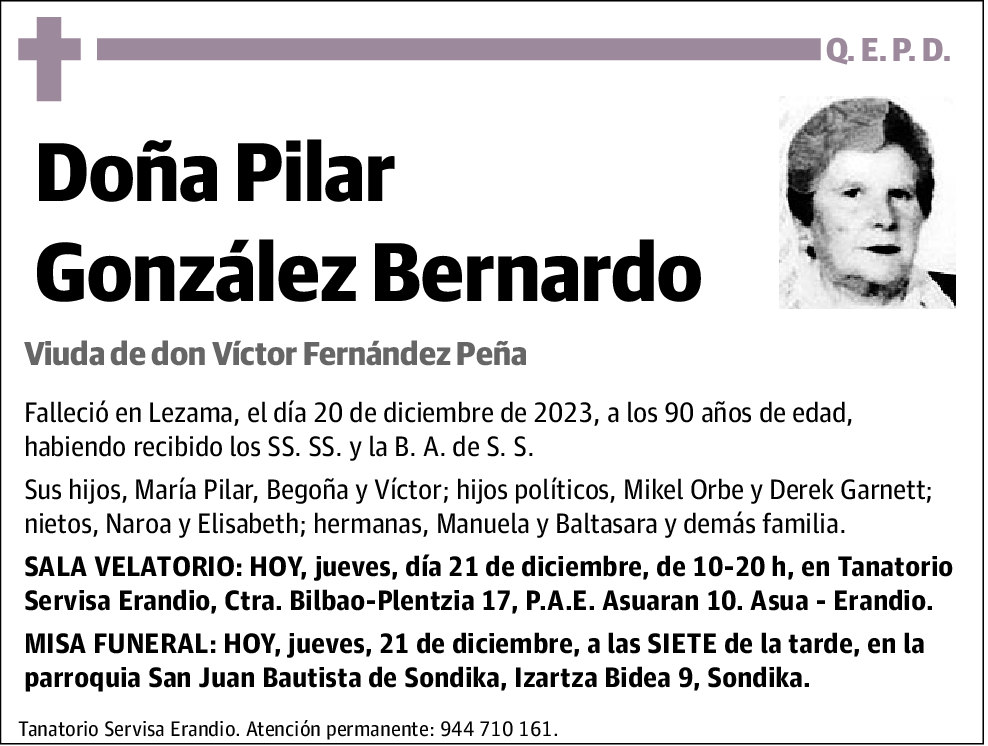 Pilar González Bernardo