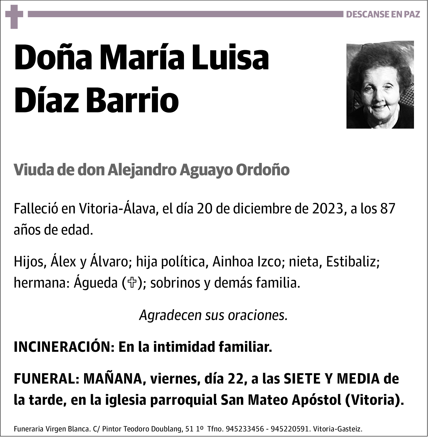 María Luisa Díaz Barrio