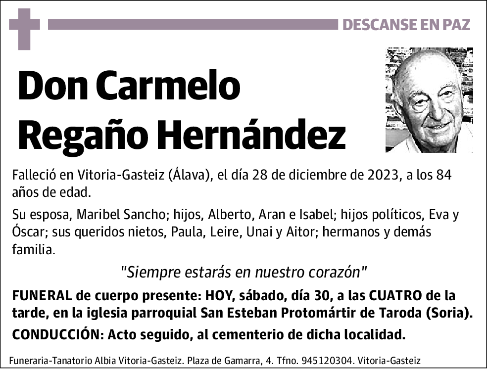 Carmelo Regaño Hernández
