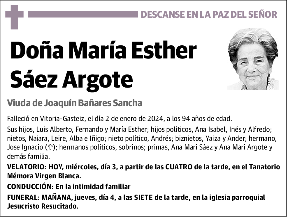 María Esther Sáez Argote