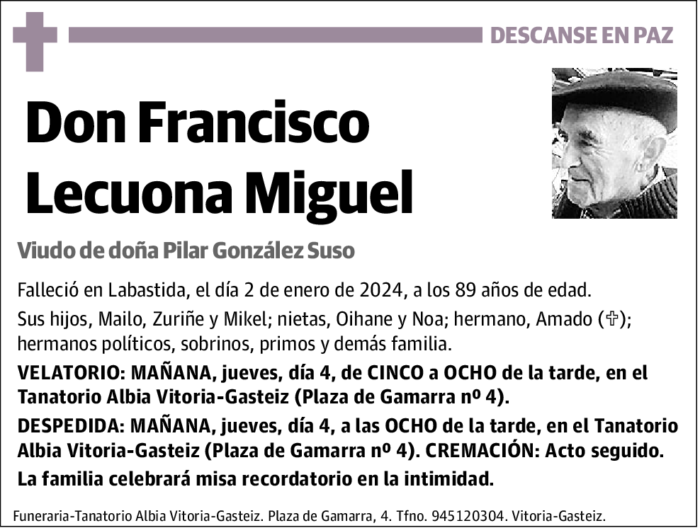 Francisco Lecuona Miguel