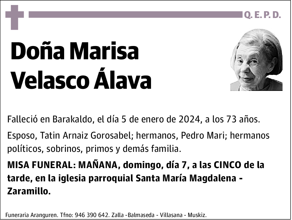 Marisa Velasco Álava