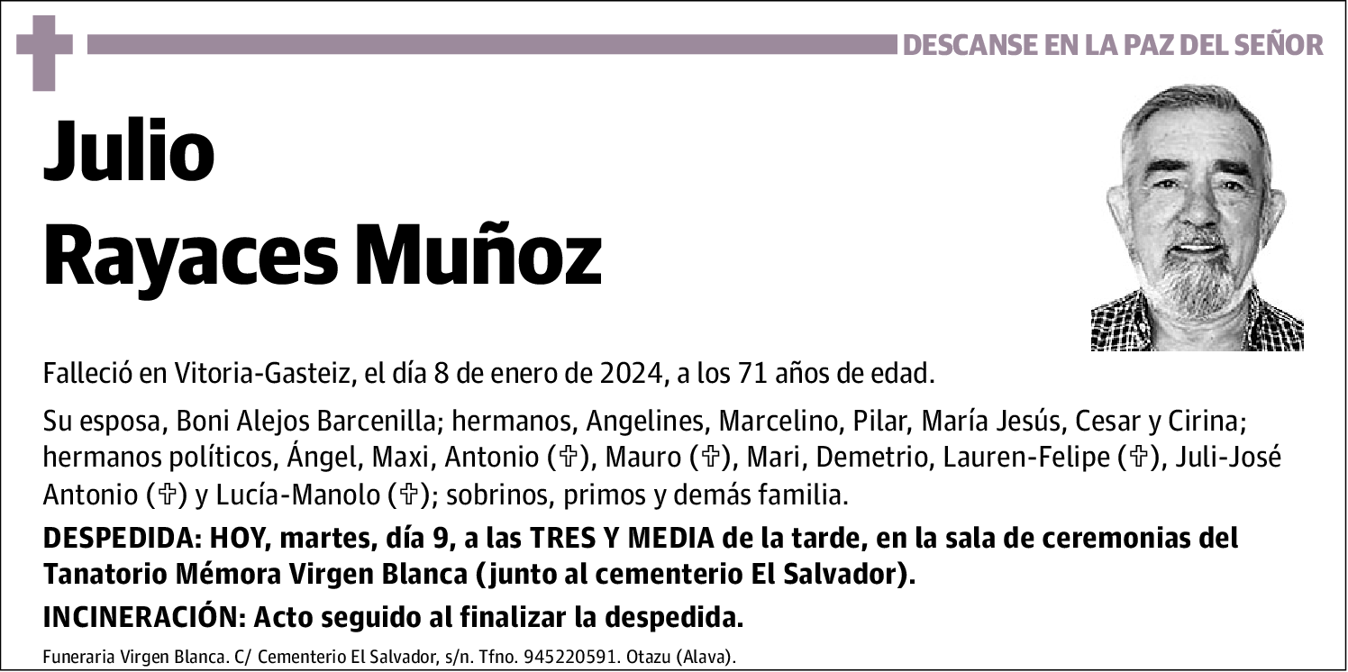 Julio Rayaces Muñoz