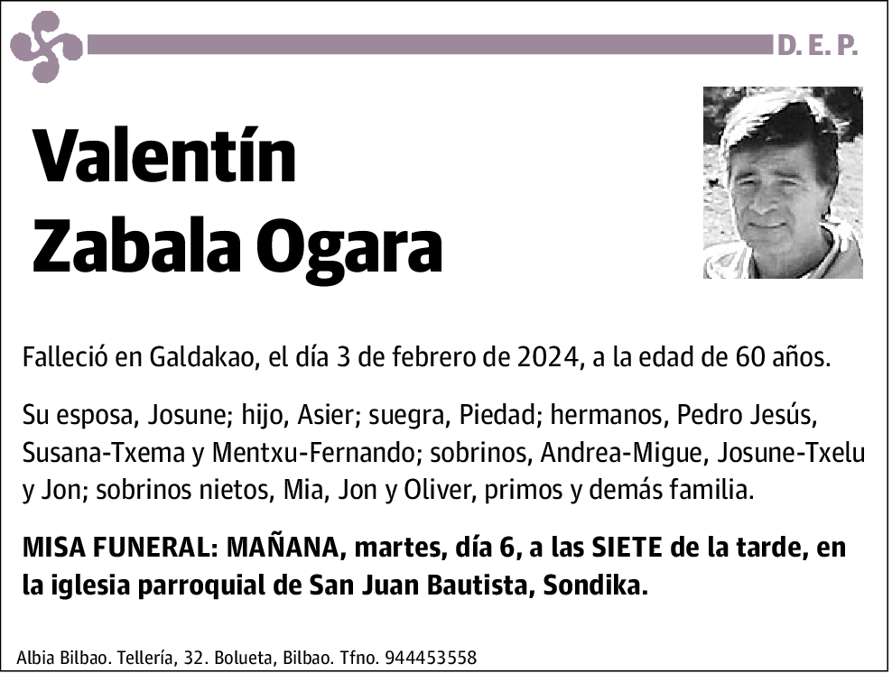 Valentín Zabala Ogara