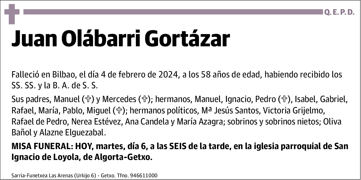 Juan Olábarri Gortázar