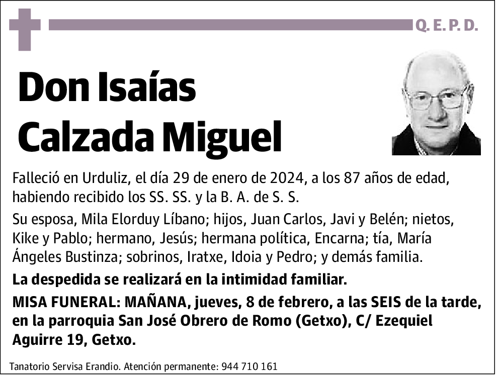 Isaías Calzada Miguel