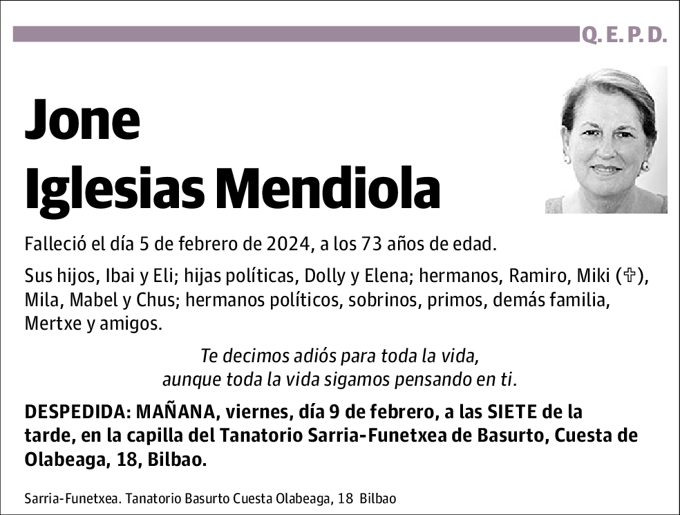 Jone Iglesias Mendiola