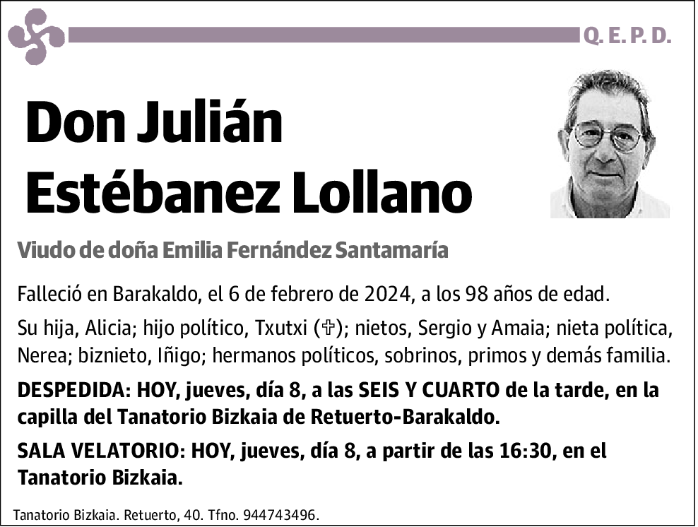 Julian Estebanez Lollano