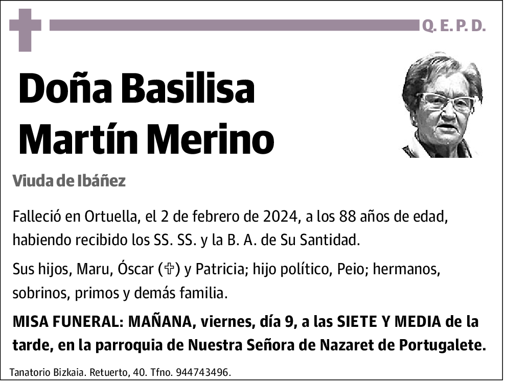 Basilisa Martin Merino
