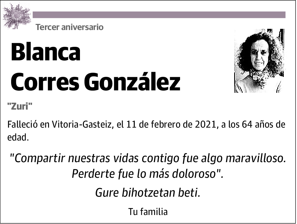 Blanca Corres Gonzalez
