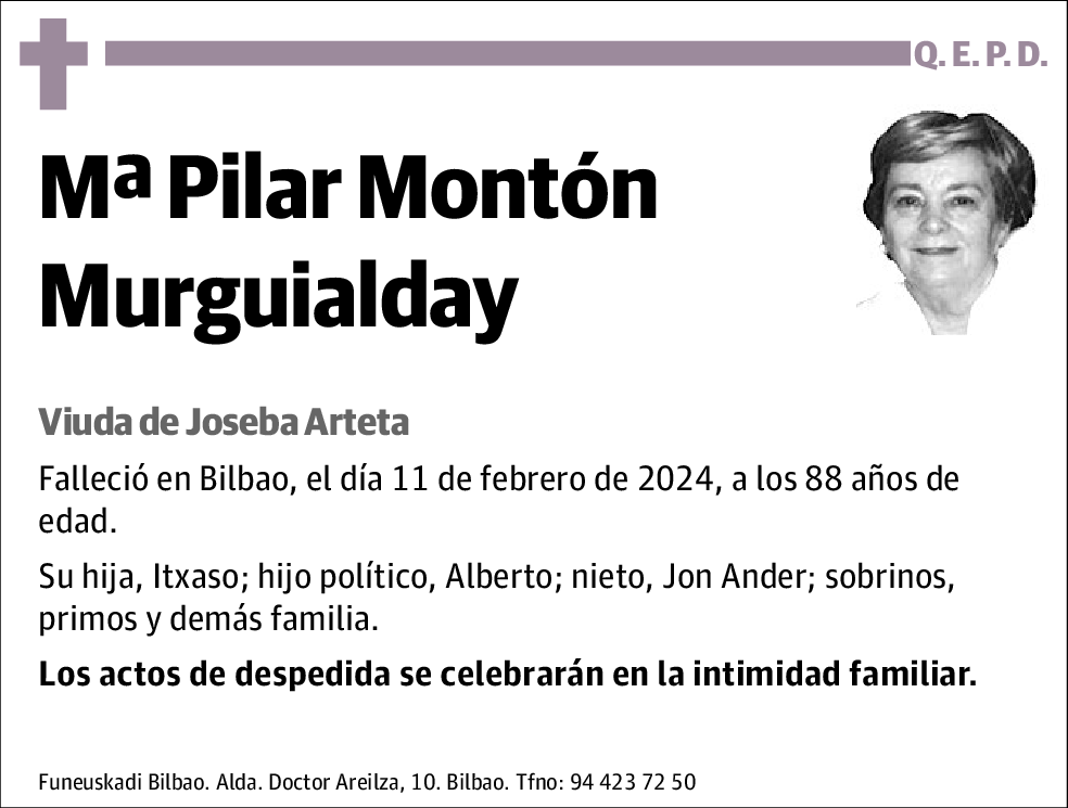 Mª Pilar Montón Murguialday