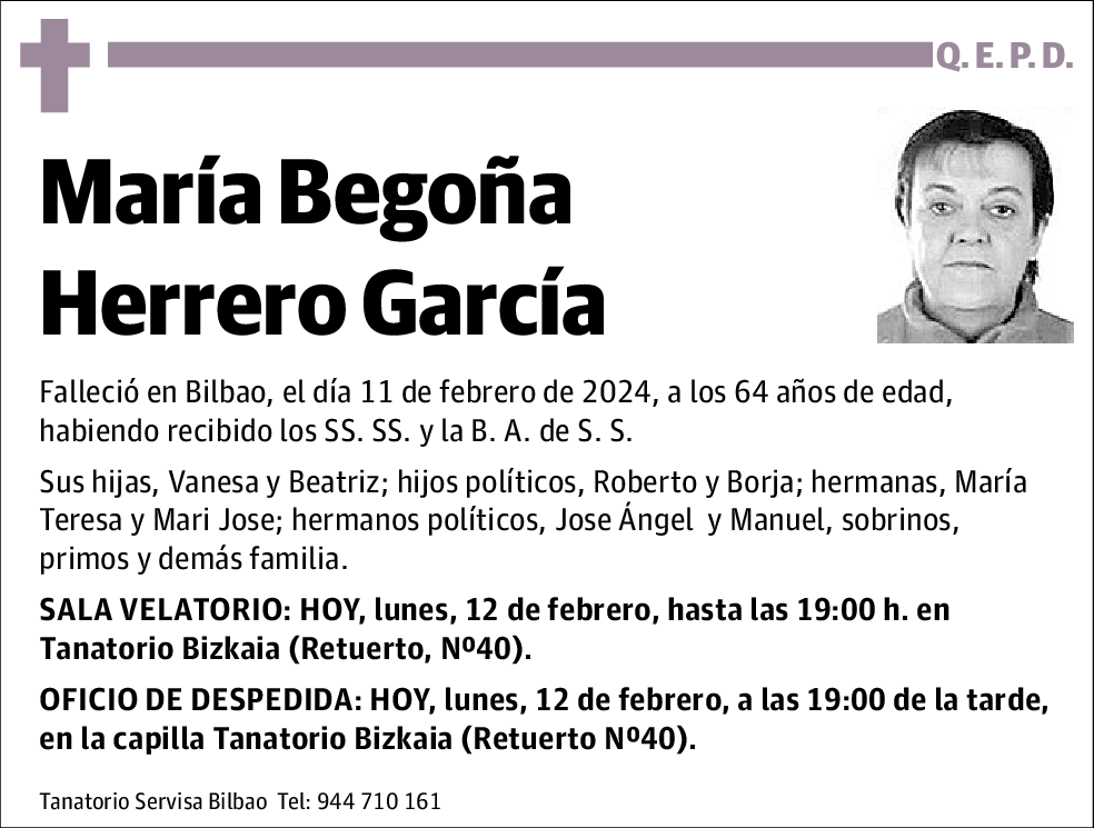 María Begoña Herrero García