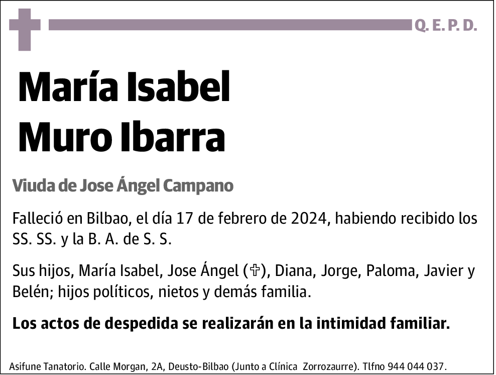 María Isabel Muro Ibarra