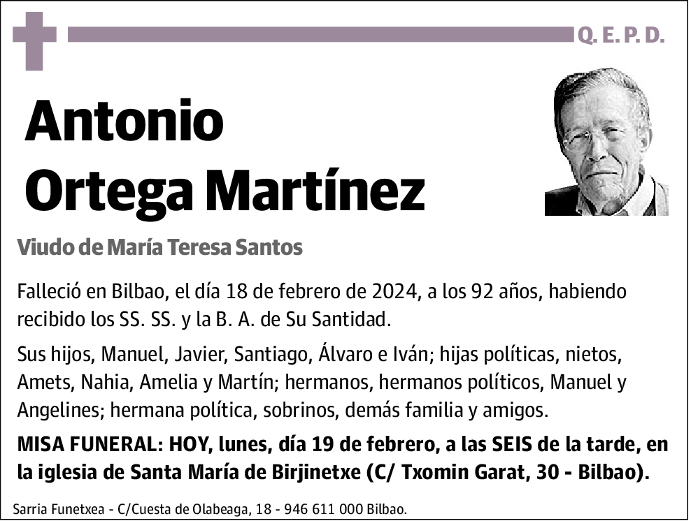 Antonio Ortega Martínez