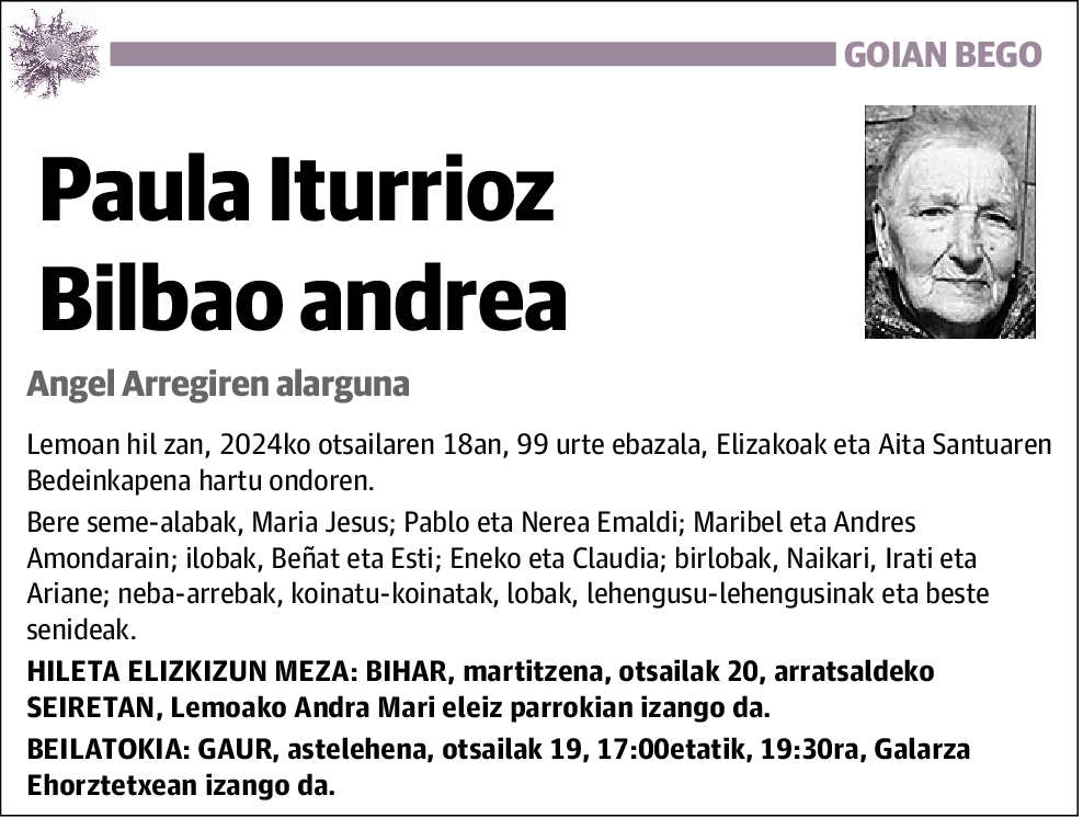 Paula Iturrioz Bilbao