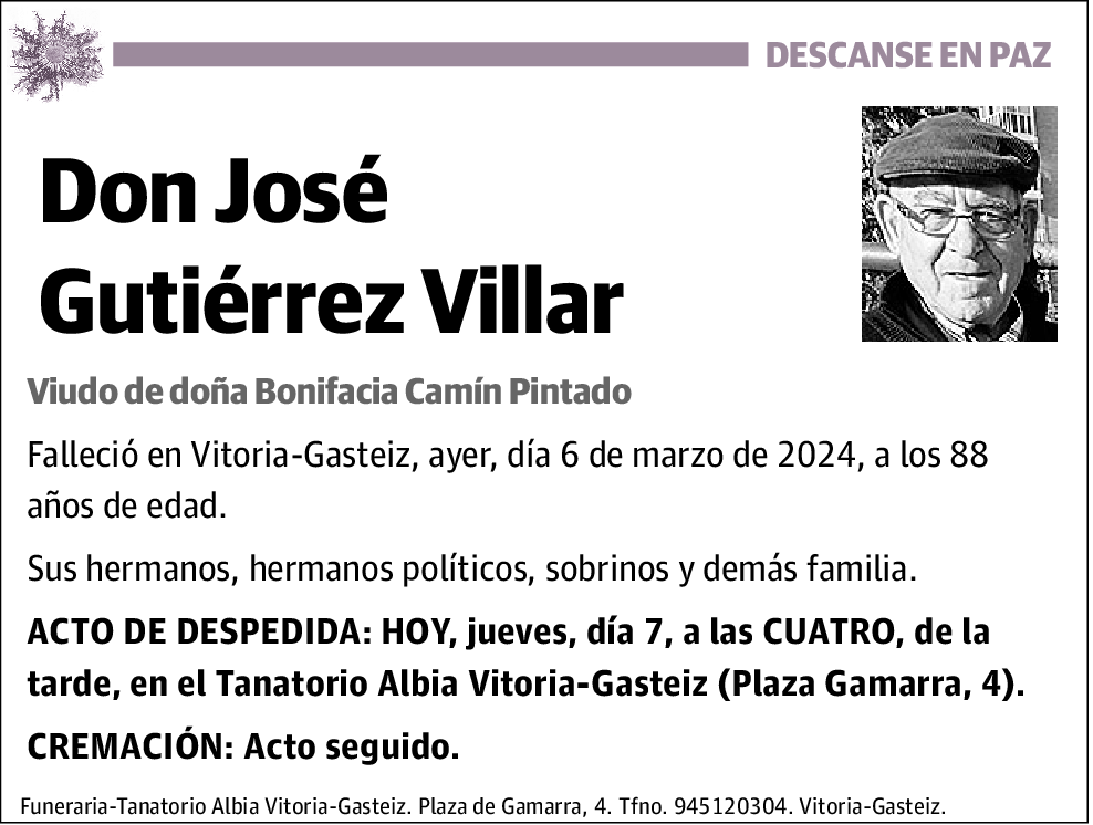 José Gutiérrez Villar
