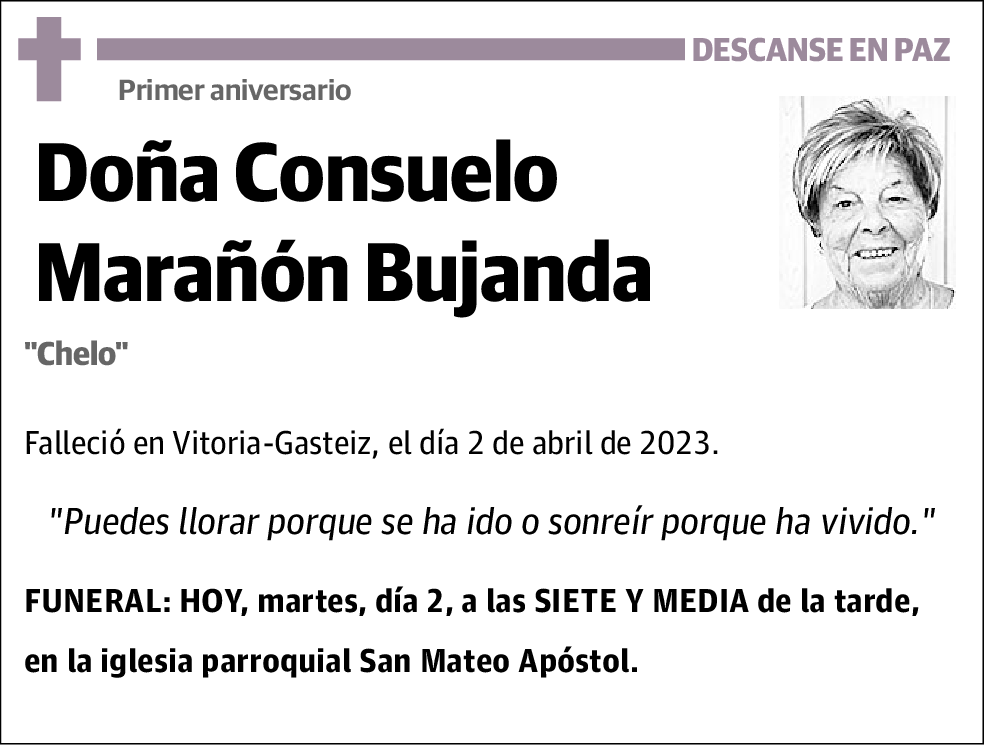 Consuelo Marañon Bujanda