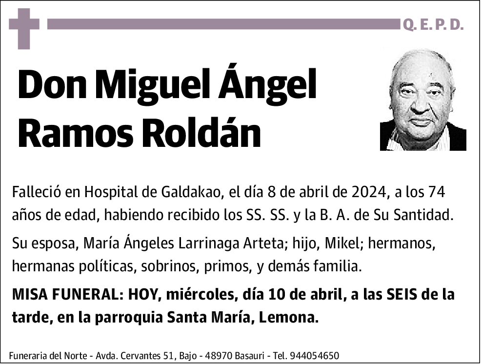 Miguel Ángel Ramos Roldán