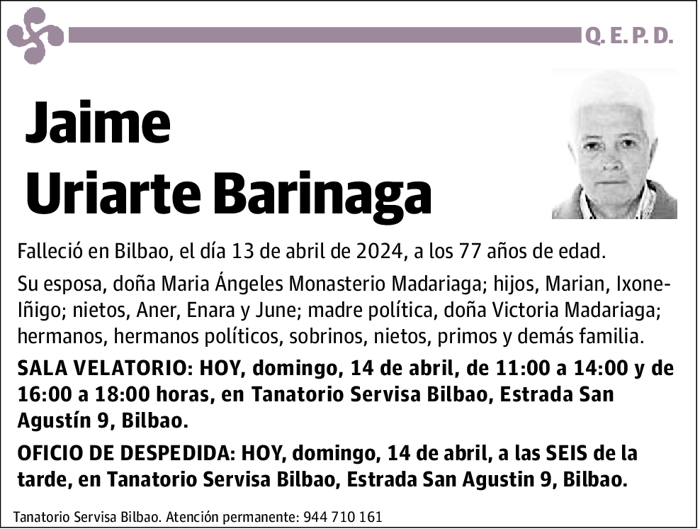 Jaime Uriarte Barinaga