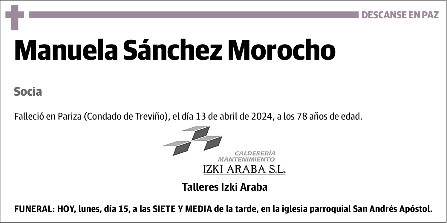 Manuela Sánchez Morocho