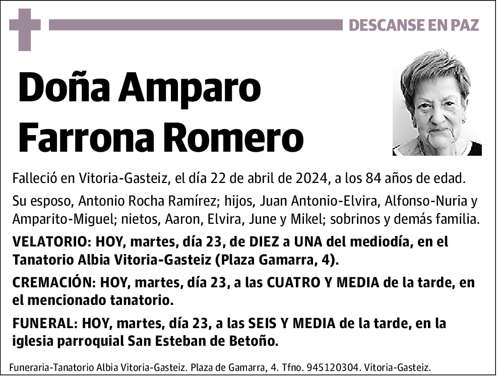 Amparo Farrona Romero