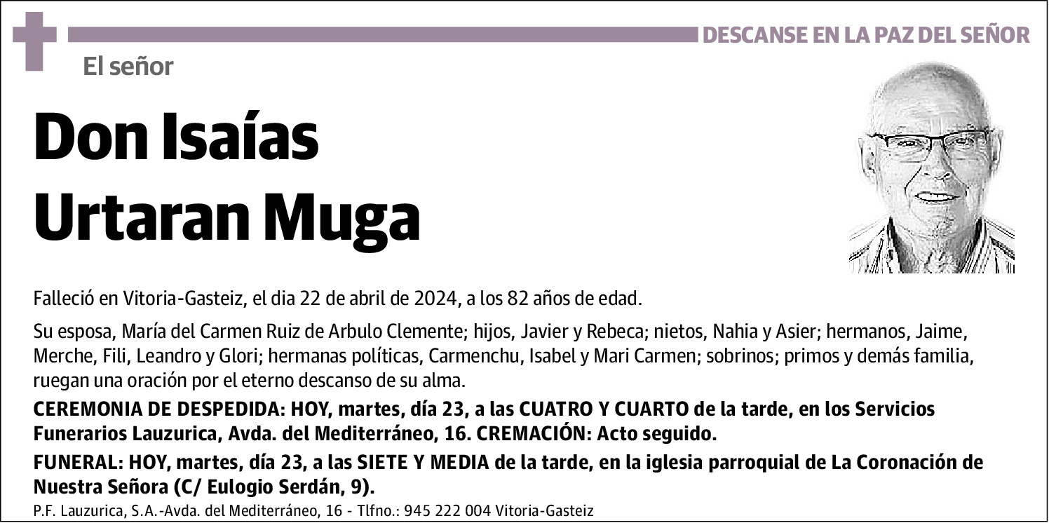 Isaías Urtaran Muga