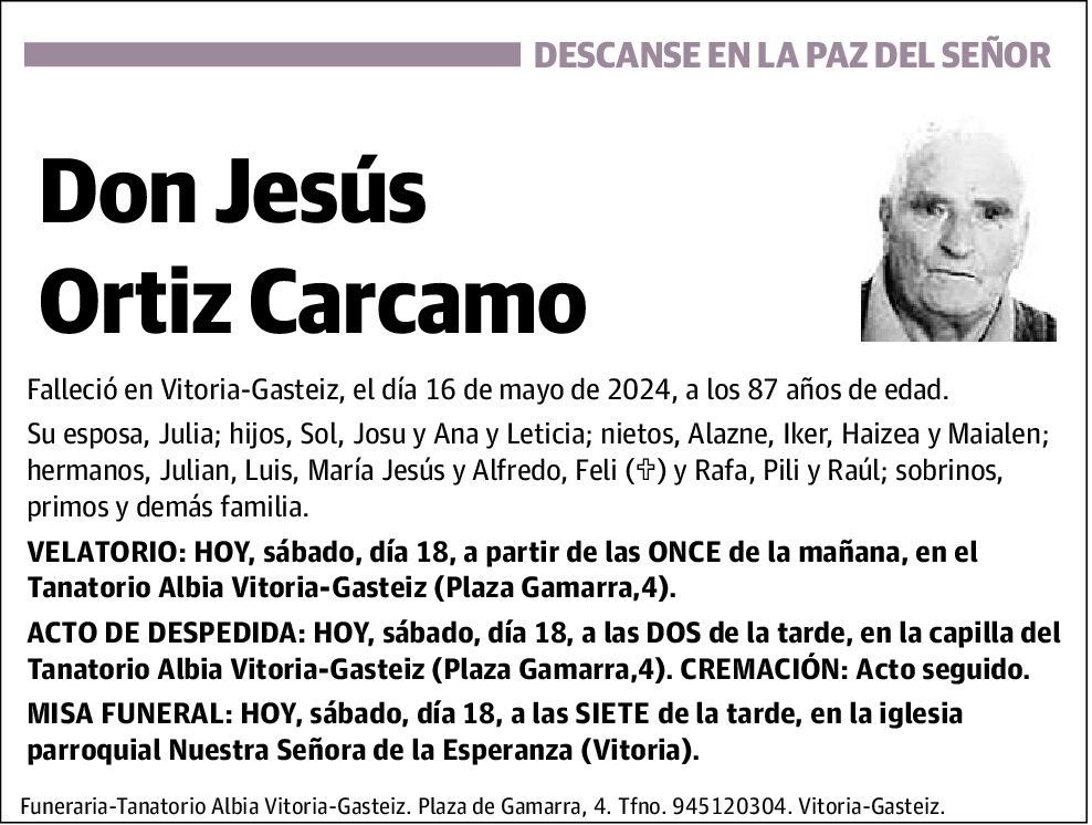 Jesús Ortiz Carcamo