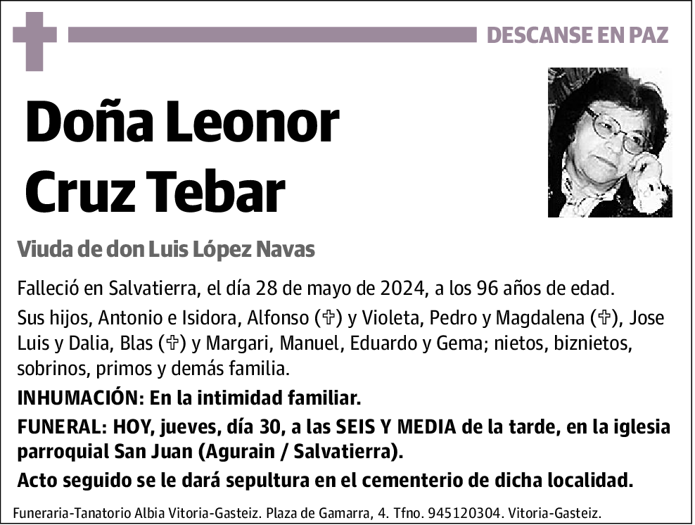 Leonor Cruz Tebar