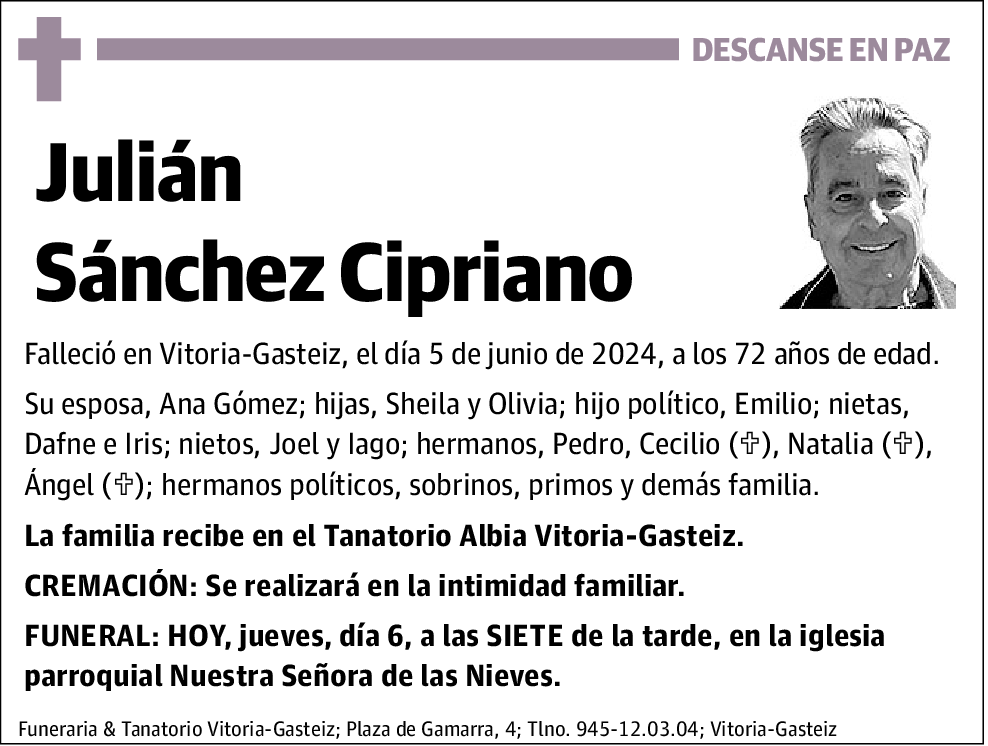 Julián Sánchez Cipriano