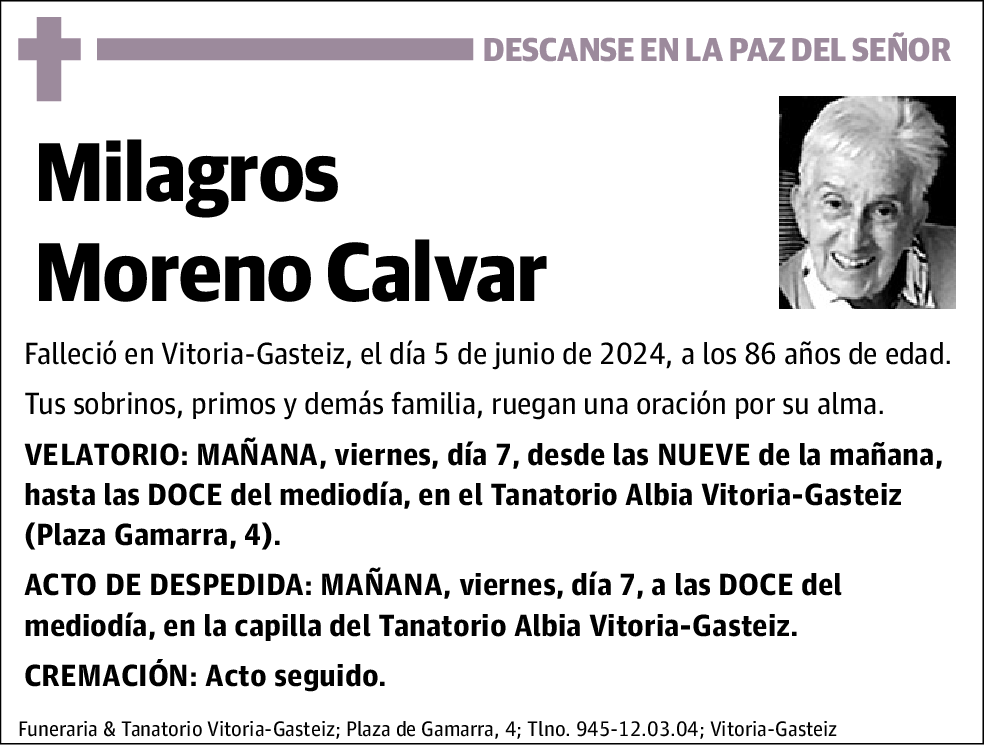 Milagros Moreno Calvar